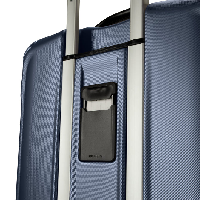 variant:41415697334349 RBH Rodeo Drive 2.0 Hardside Carry-On Spinner Luggage Silver Blue