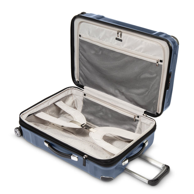 variant:41415697137741 RBH Rodeo Drive 2.0 Hardside Medium Checked Spinner Luggage Blue