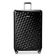 variant:41415698251853 RBH Melrose Hardside Large Checked Spinner Luggage Black