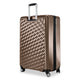 variant:41415698284621 RBH Melrose Hardside Large Checked Spinner Luggage Bronze
