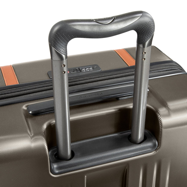 variant:41415701561421 RBH Montecito 2.0 Medium Checked Spinner Luggage Graphite