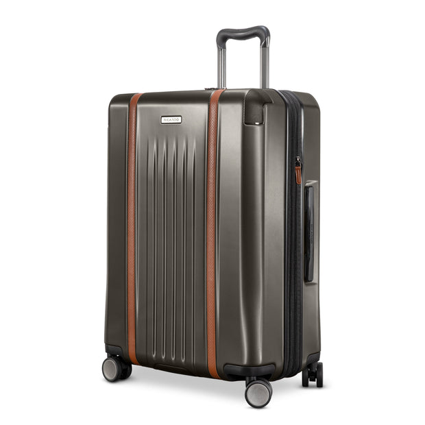 variant:41415701561421 RBH Montecito 2.0 Medium Checked Spinner Luggage Graphite