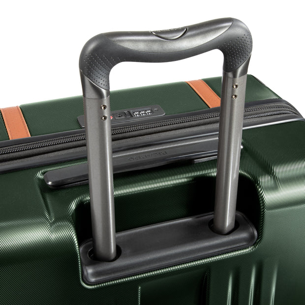 variant:41415701594189 RBH Montecito 2.0 Medium Checked Spinner Luggage Hunter Green