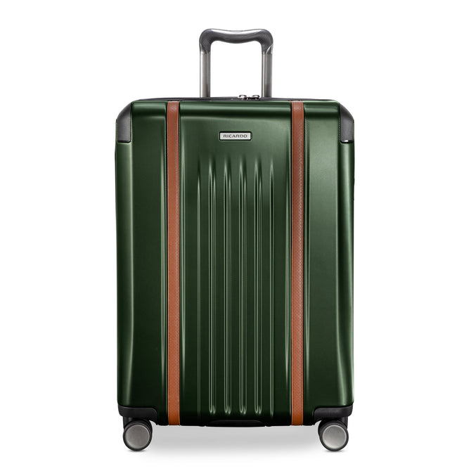 variant:41415701594189 RBH Montecito 2.0 Medium Checked Spinner Luggage Hunter Green