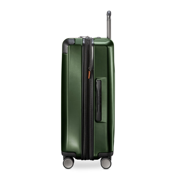 variant:41415701594189 RBH Montecito 2.0 Medium Checked Spinner Luggage Hunter Green