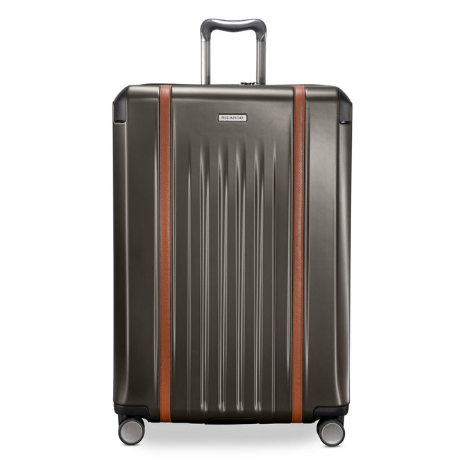 variant:41415701889101 RBH Montecito 2.0 Large Checked Spinner Luggage Graphite
