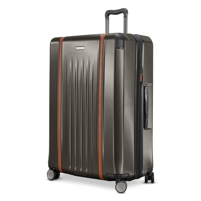 variant:41415701889101 RBH Montecito 2.0 Large Checked Spinner Luggage Graphite