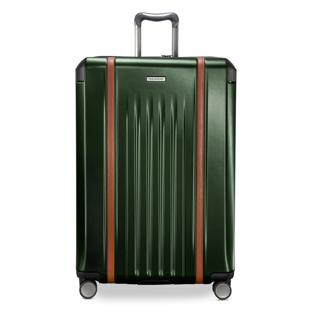 variant:41415701921869 RBH Montecito 2.0 Large Checked Spinner Luggage Hunter Green