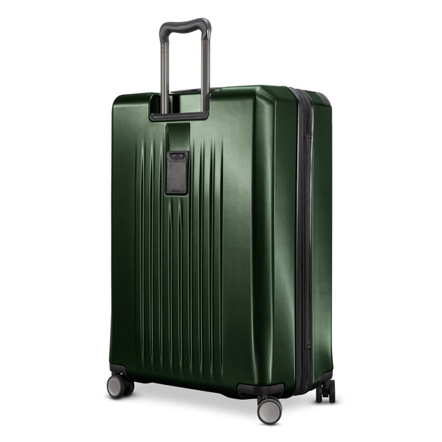 variant:41415701921869 RBH Montecito 2.0 Large Checked Spinner Luggage Hunter Green