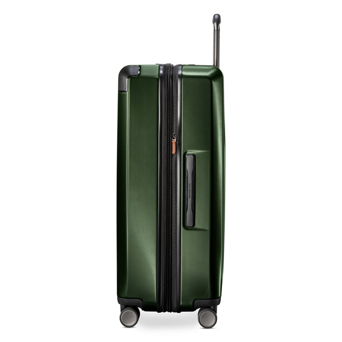 variant:41415701921869 RBH Montecito 2.0 Large Checked Spinner Luggage Hunter Green