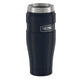 variant:41903165931597 16 oz Stainless Steel  Travel Tumbler Matte Midnight Blue