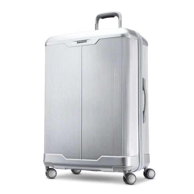 variant:43675307344064 Silhouette 17 Hardside Large Checked Luggage Silver