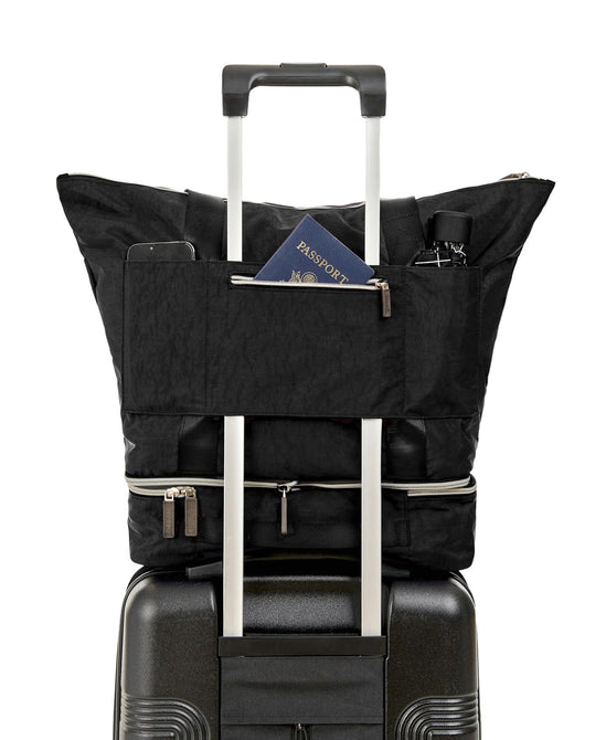 variant:41415739113549 Biaggi Carry Cube Tote Black