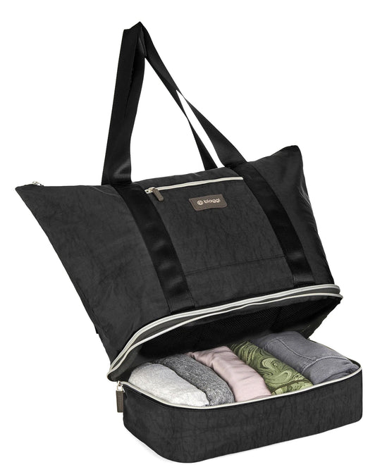 variant:41415739113549 Biaggi Carry Cube Tote Black