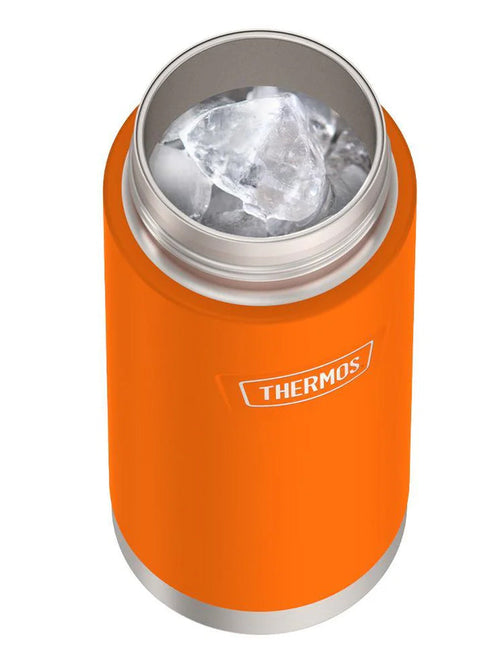 variant:41903165407309 Thermos 18 oz Stainless Steel Kids Water Bottle w/ Spout Lid Orange