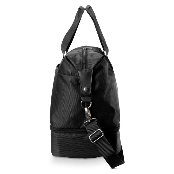 variant:41415740227661 Avalon Drop Bottom Weekender Ricardo Beverly Hills Black