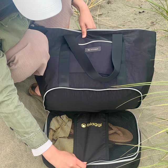 variant:41415739113549 Biaggi Carry Cube Tote Black