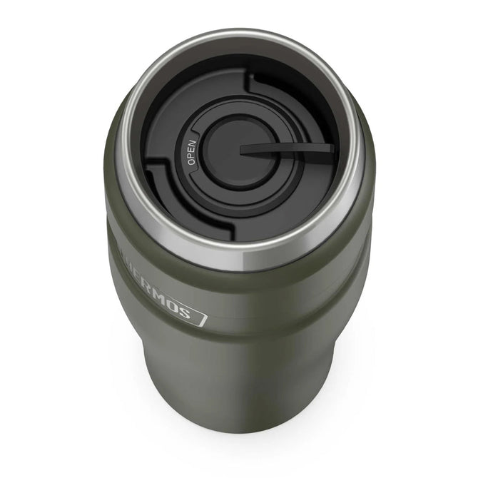 variant:41903165997133 16 oz Stainless Steel  Travel Tumbler Matte Army Green