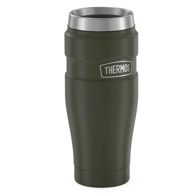 variant:41903165997133 16 oz Stainless Steel  Travel Tumbler Matte Army Green