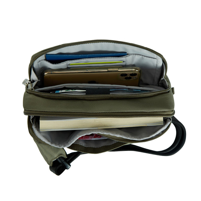 variant:41415637565517 Travelon Classic Waist Pack Olive