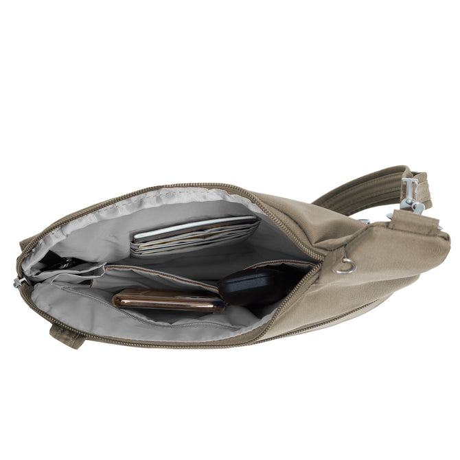 variant:41415607124045 Travelon Anti-Theft Classic Crossbody - Nutmeg