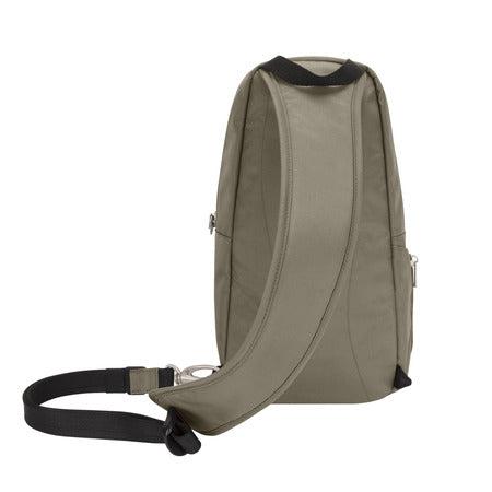 variant:41415639138381 travelon Anti-Theft Classic Sling Bag nutmeg
