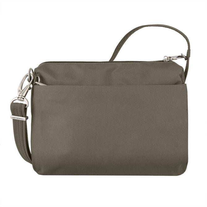 variant:41415606534221 Travelon Anti Theft Classic Small E W Crossbody Nutmeg