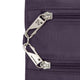variant:41415644840013 travelon Slim Double Zip Crossbody purple
