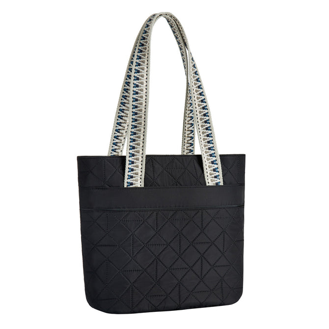 variant:41415673446477 travelon boho tote black hobo
