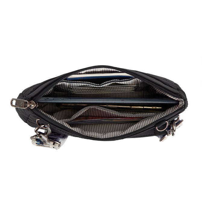 variant:41415634354253 Travelon - Anti-Theft BoHo Clutch Crossbody Black  Boho