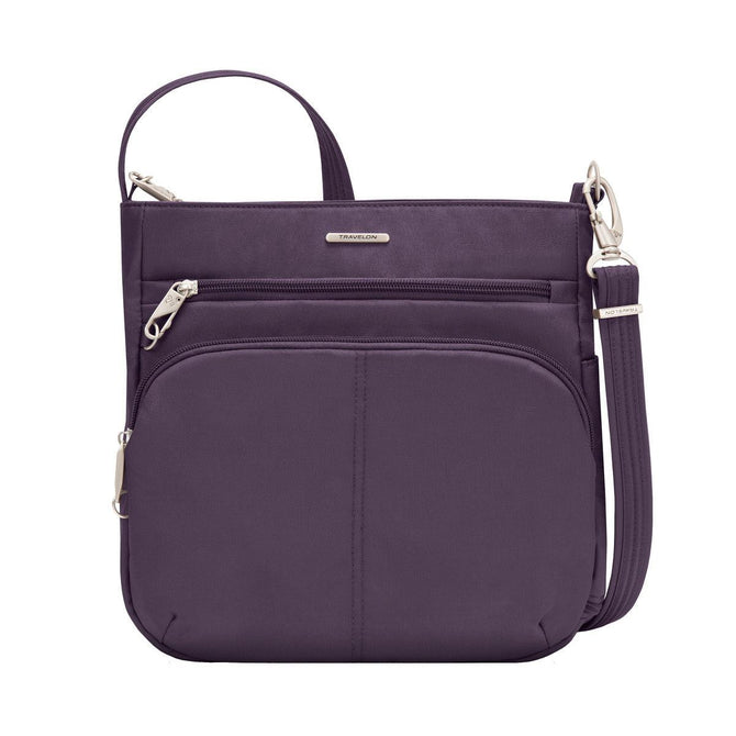 variant:41415643594829 travelon North/South Crossbody purple