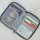 variant:41415646019661 travelon RFID Blocking Passport Zip Wallet ocean