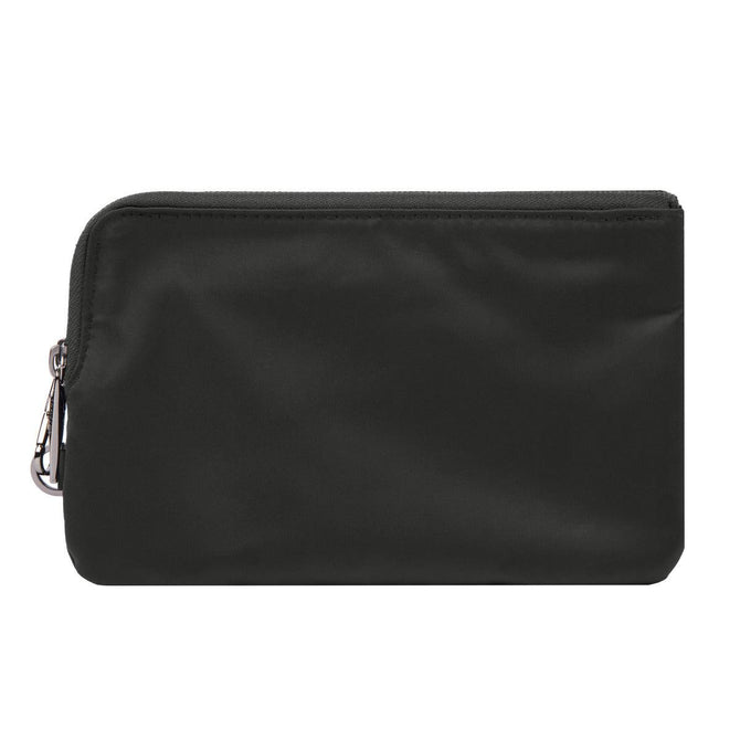 variant:41415690518605 Travelon Parkview Anti-Theft Double Zip Crossbody Clutch - Black