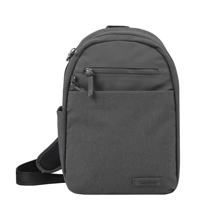 variant:41415647330381 travelon Metro Sling Gray Heather