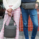 variant:41415647002701 travelon Metro Crossbody Gray Heather