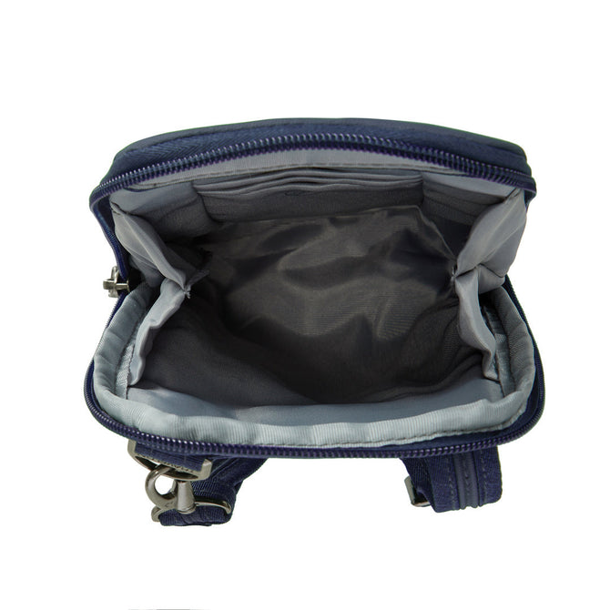 variant:41415740424269 Metro Anti Theft Stadium Mini Crossbody Navy