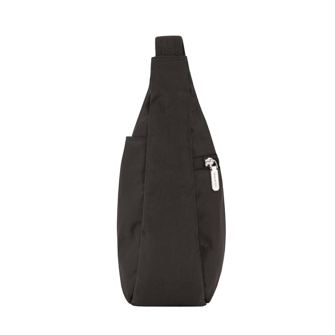 variant:41415648968781 Travelon Anti-Theft Essentials East/West Small Hobo Black