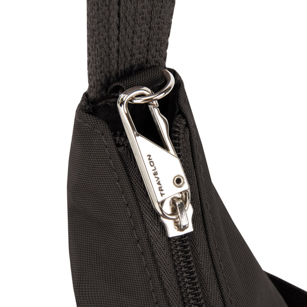 variant:41415648968781 Travelon Anti-Theft Essentials East/West Small Hobo Black