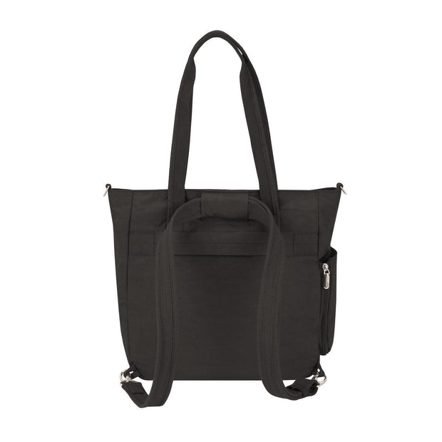variant:41415649296461 travelon backpack tote black
