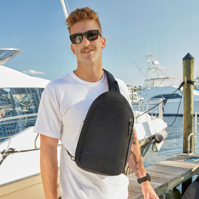 variant:41415628849229 Travelon - Anti-Theft Urban Sling - Black