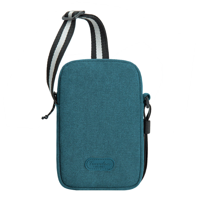 variant:41415617085517 Travelon Coastal RFID Blocking Mini Crossbody - Lagoon