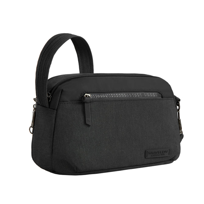 variant:41415720304717 travelon Dome Crossbody black