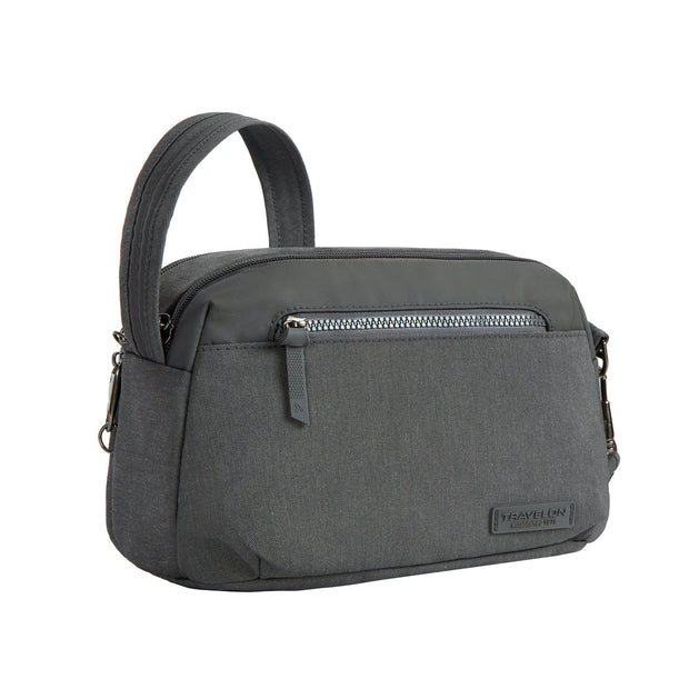 variant:41415720271949 travelon Dome Crossbody gray