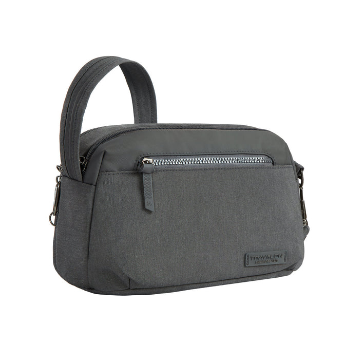 variant:41415720271949 travelon Dome Crossbody gray