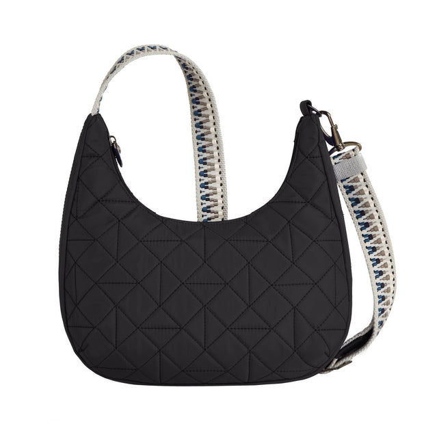 variant:41415720501325 travelon Boho Anti Theft Slouchy Crossbody black