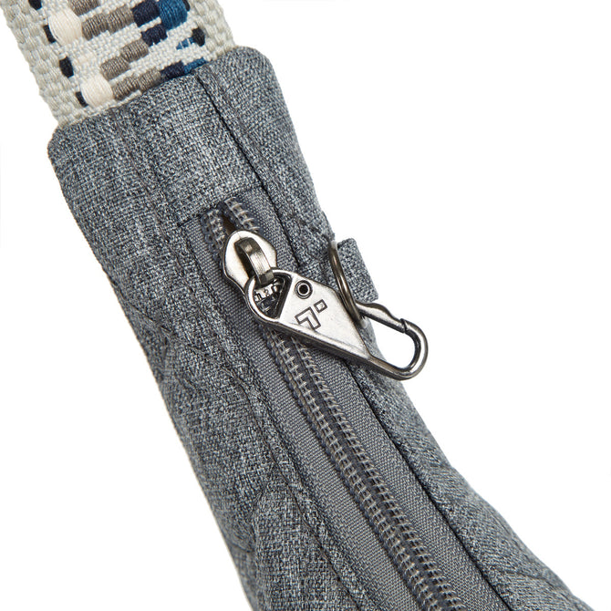 variant:41415720435789 travelon Boho Anti Theft Slouchy Crossbody gray