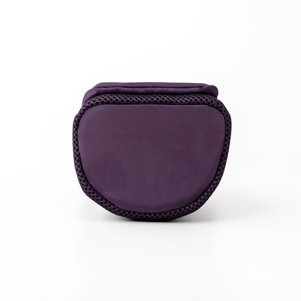 variant:41415733411917 Travelon Pi Gogo Insulated Water Bottle Tote Blackberry