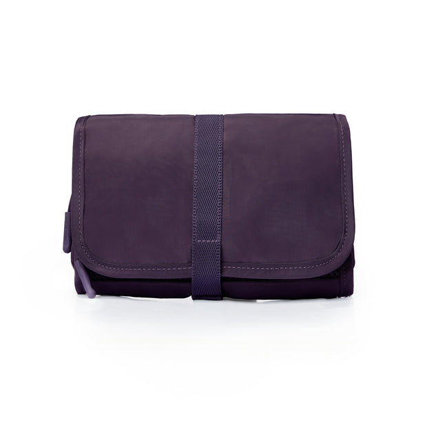 variant:41415733575757 Travelon Pi Forget Me Not Mini Organizer Blackberry