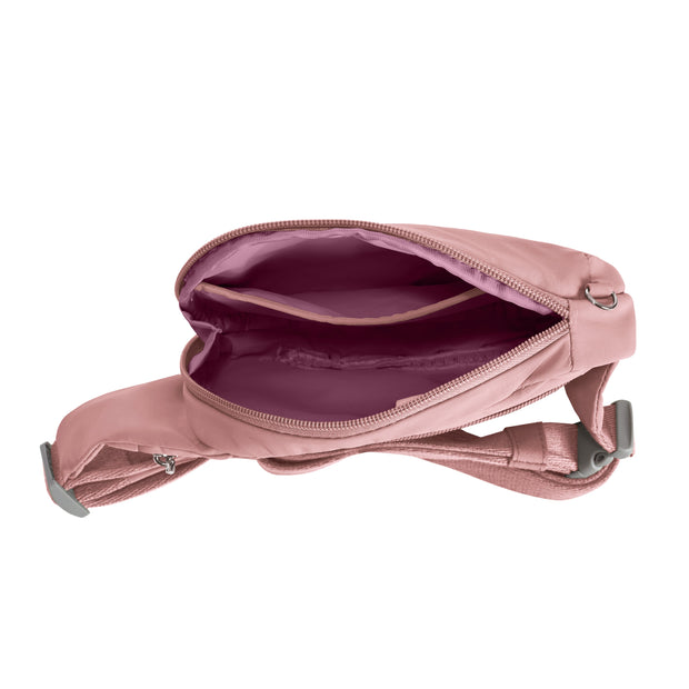 variant:41857864269901 Roam Anti-Theft Compact Sling Travelon Desert Pink