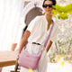 variant:41857875902541 Travelon Roam Anti-Theft Medium Crossbody Desert Pink